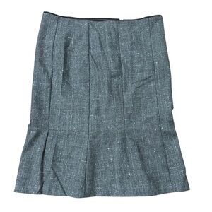 United Colors Of Benetton  Pencil Skirt Flare Slubby Wool Blend EU 46 US (12-14)
